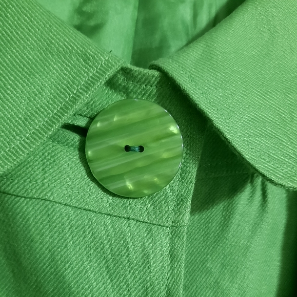 Alexandra Bartlett Linen Cropped Blazer Jacket - Picture 9 of 11